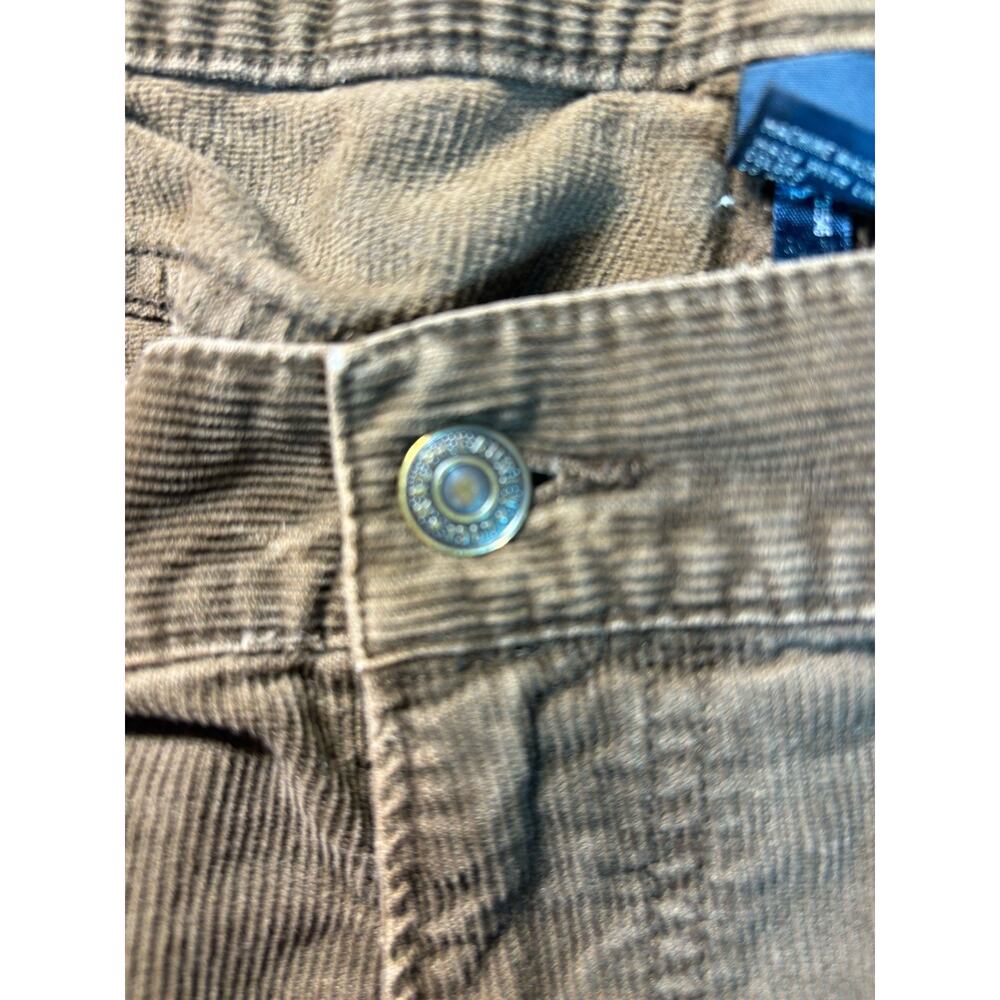 Vntg Polo Ralph Lauren Corduroy Relaxed Pants Mens 40x30 Brown Straight Leg - Picture 7 of 10